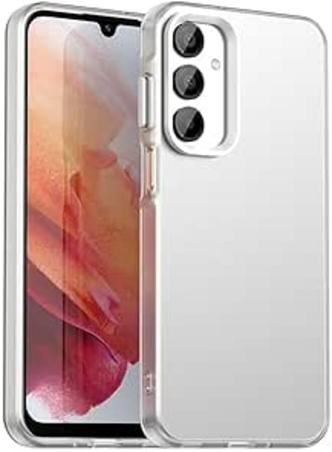 fascination phone case cover compatible with Samsung galaxy A15 Candy PC Hybrid TPU Shockproof Phone Case for Samsung galaxy A15 (White)